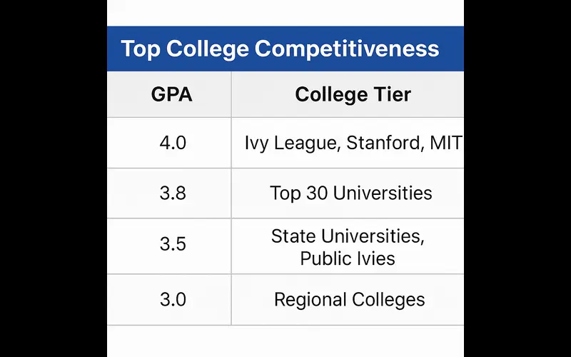 Top College Competitiveness
