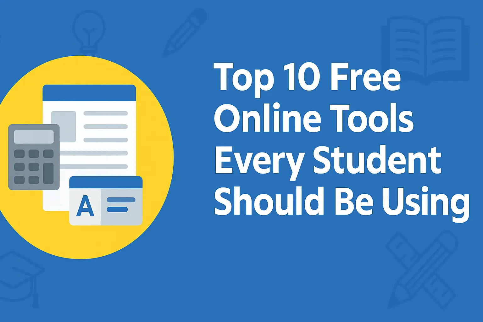 The 10 Best Free Online Tools for Every Student