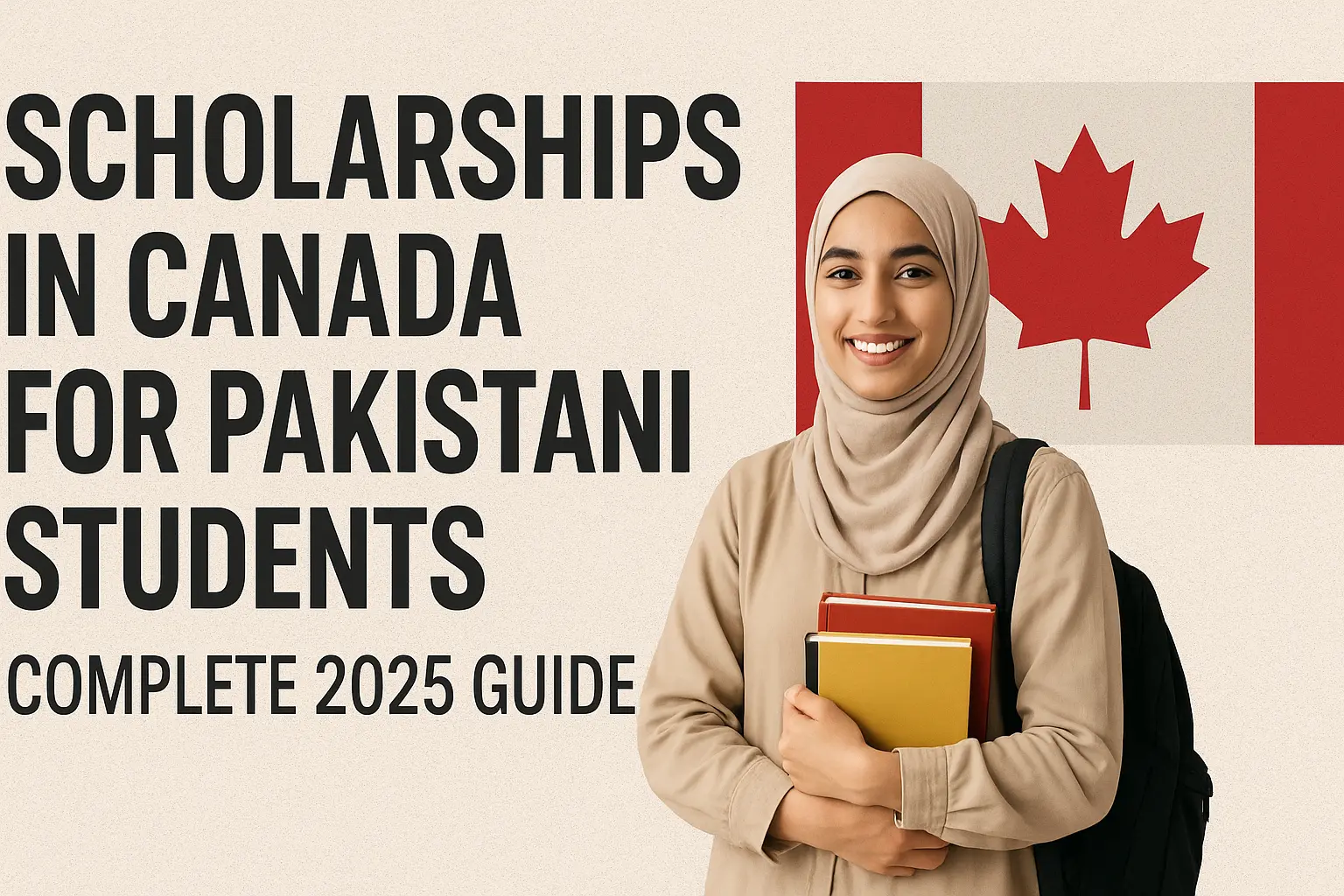 Scholarships in Canada for Pakistani Students – Complete 2025 Guide